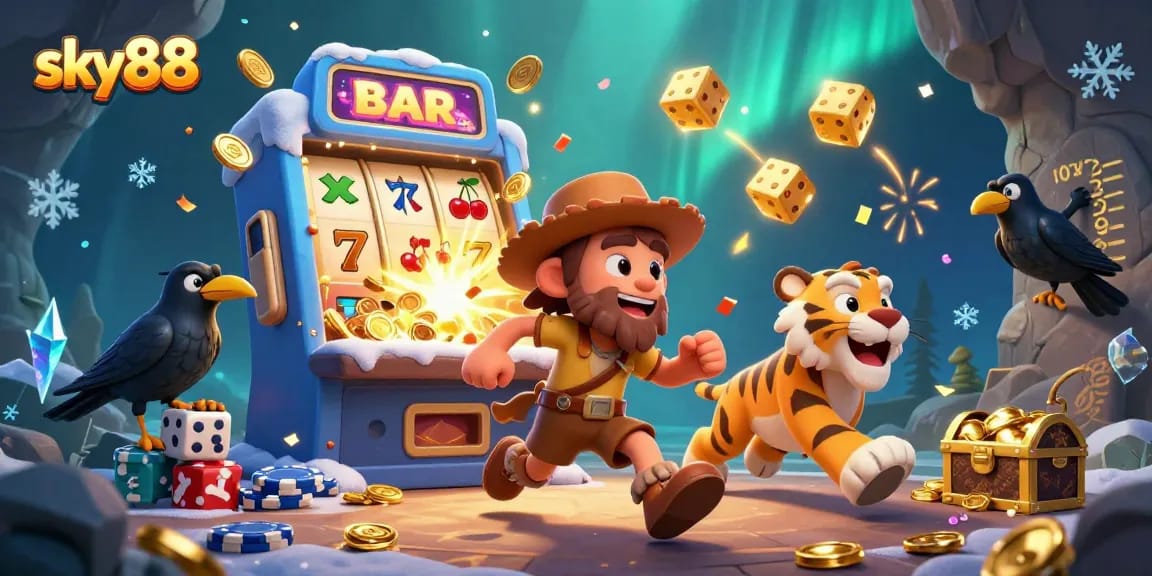 Engage in thrilling gaming at sky88 with massive jackpots and a vibrant casino atmosphere.