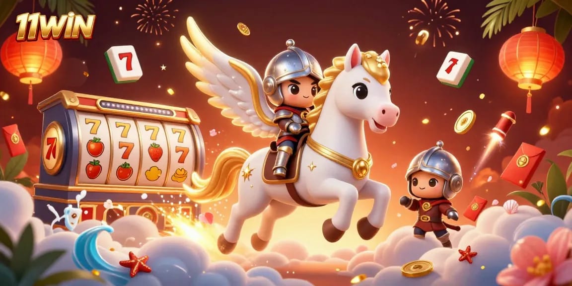 Experience thrilling gameplay with 11WIN in a vibrant 3D casino adventure.