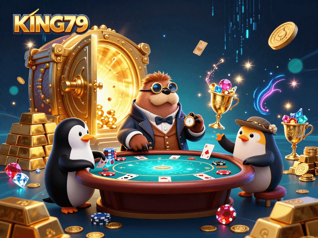 Engage in thrilling poker with KING79 at an underwater casino extravaganza!