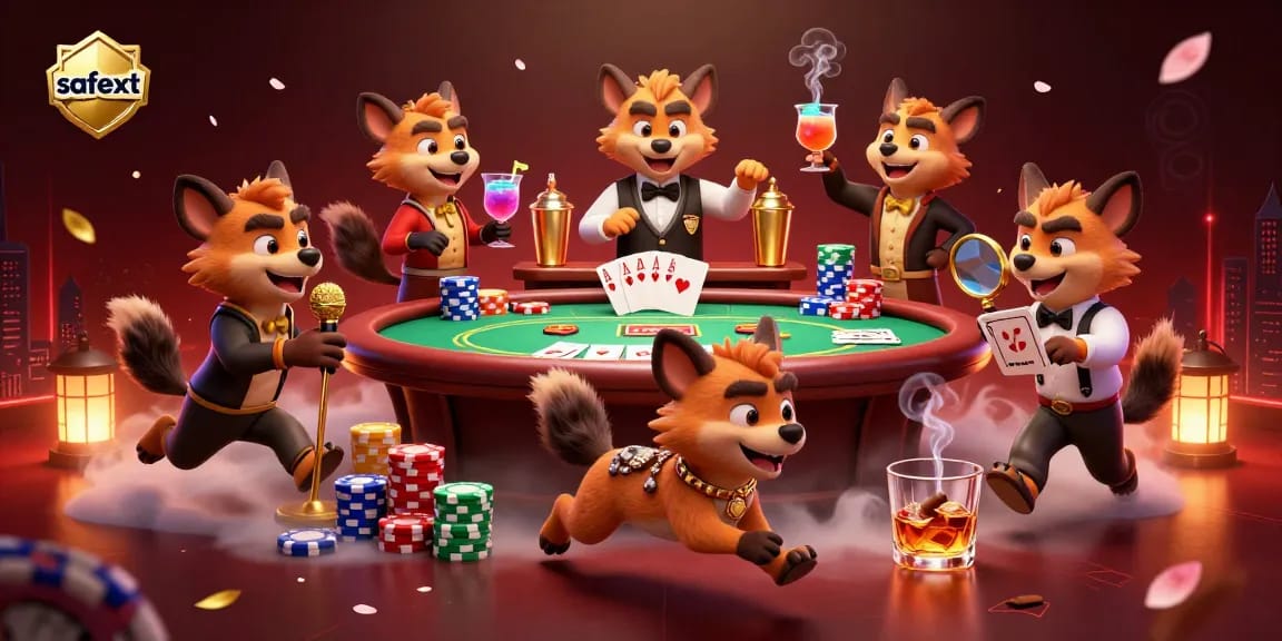 safetxt hyenas bringing fun to the casino with vibrant drinks, comedy, and ID checks