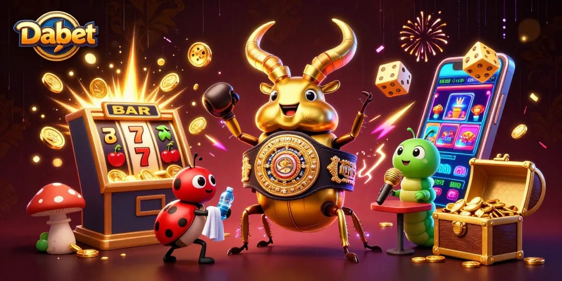 Dabet showcases thrilling slot action with explosive jackpots and vibrant game elements.