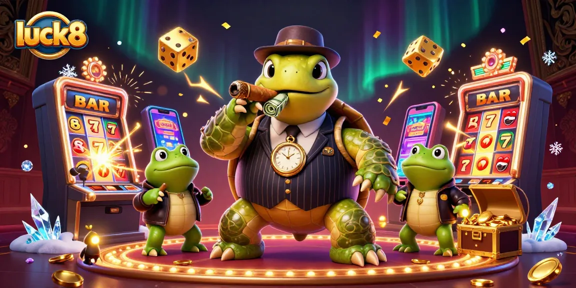 Experience excitement with the luck8 jackpot scene featuring vibrant characters and dynamic casino elements.