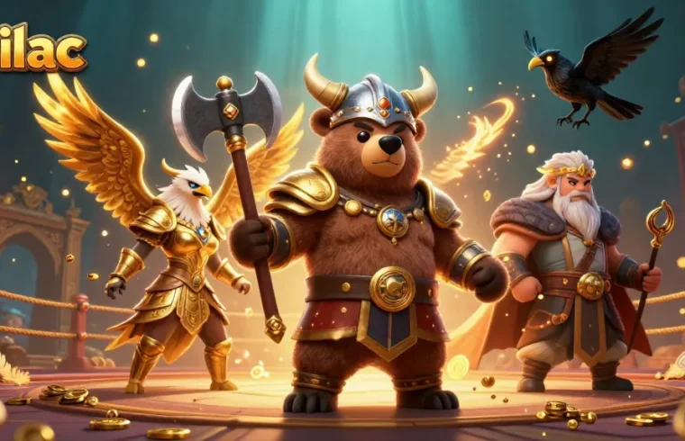 Experience thrilling xoilac action with Viking characters and a dynamic gambling arena.
